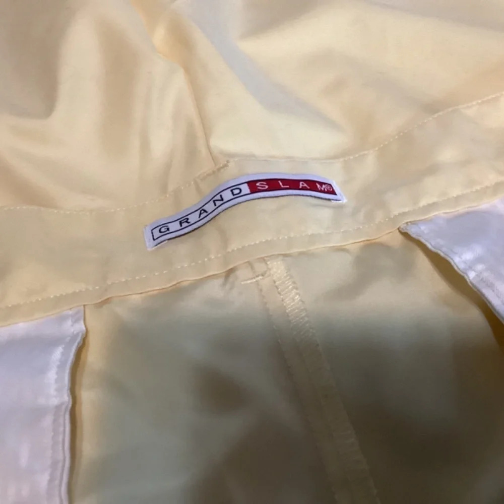 Grand slam golf shorts men’s size 38 yellow lightweight golf tennis cruise - Picture 3 of 6